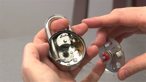 how can you open a master lock without the combination